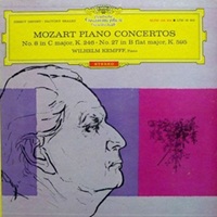 Deutsche Grammophon Stereo : Kempff - Mozart Concertos 8 & 27